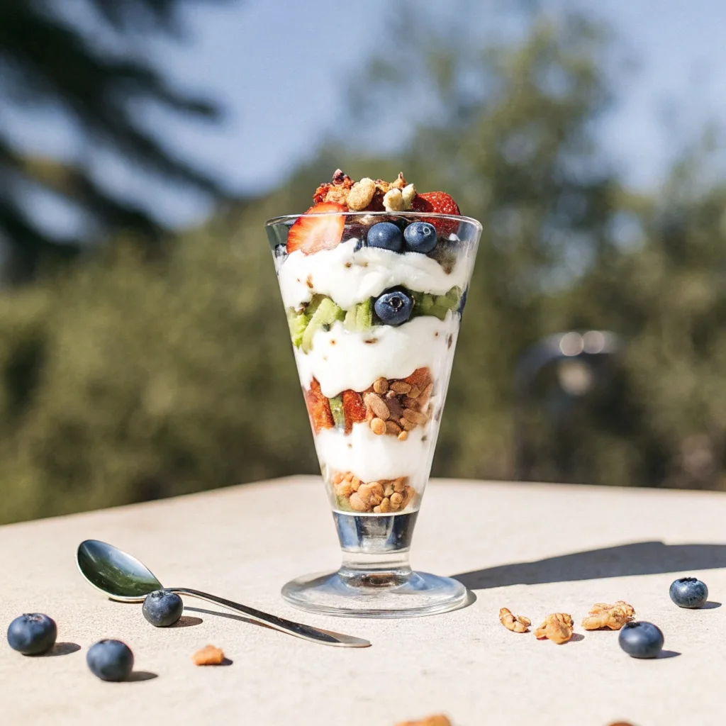 Quick Breakfast Recipes Easy Fruit and Nut Parfait