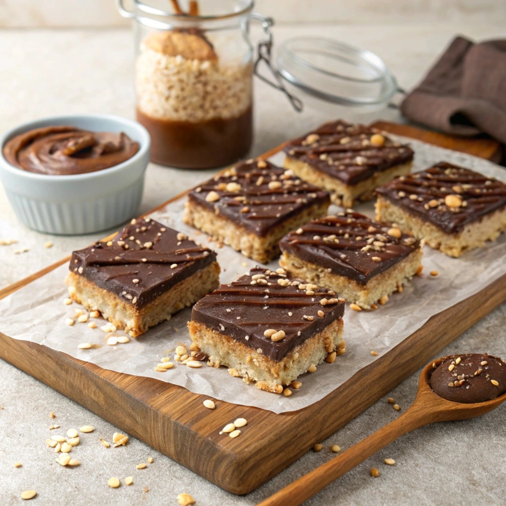 No-Bake Chocolate Oat Bars