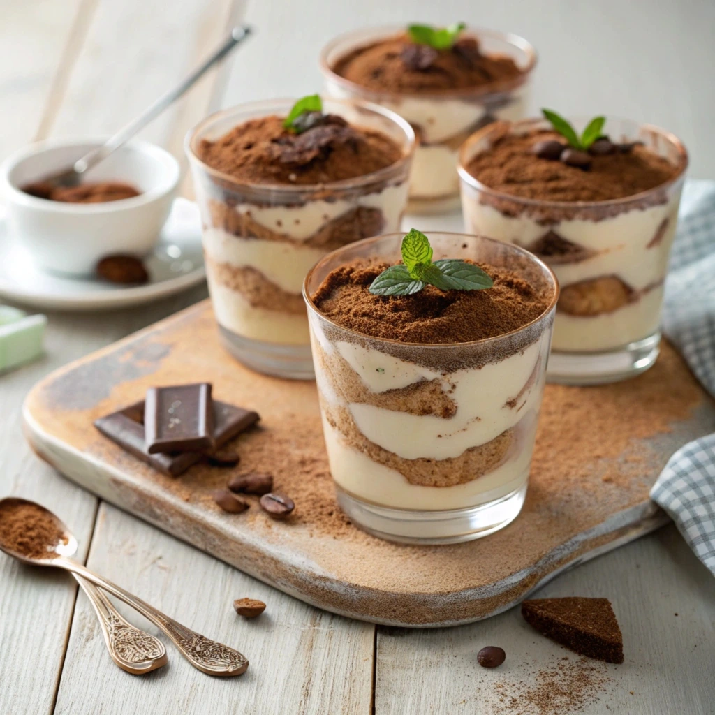 No-Bake Tiramisu Cups