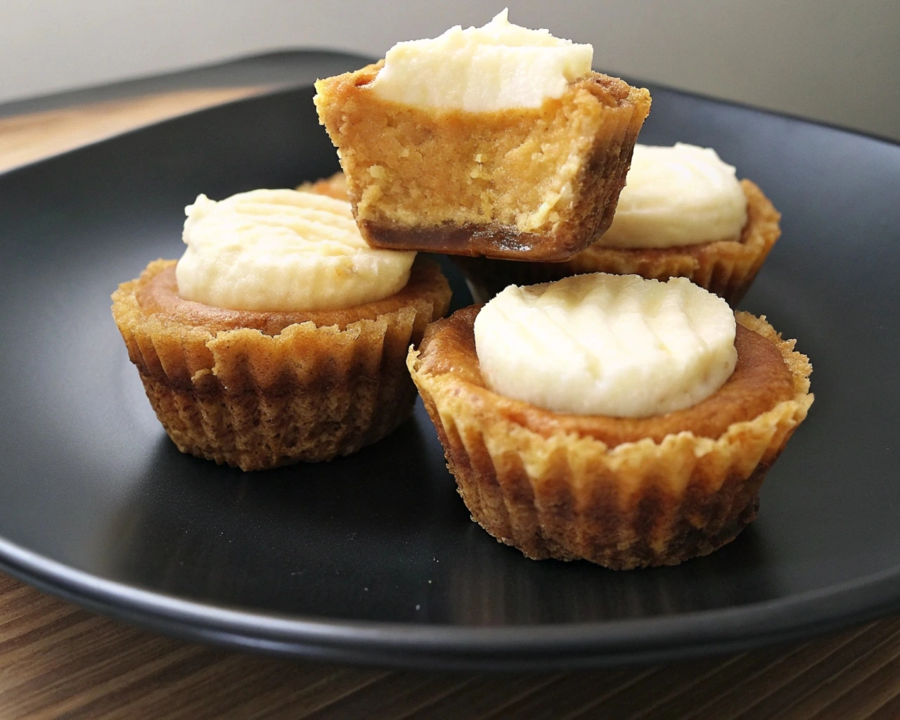 Recipe Title: Mini Pumpkin Cheesecakes Recipe