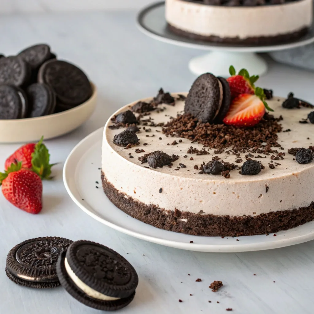 No-Bake Oreo Cheesecake