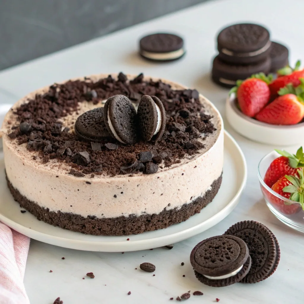 No-Bake Oreo Cheesecake