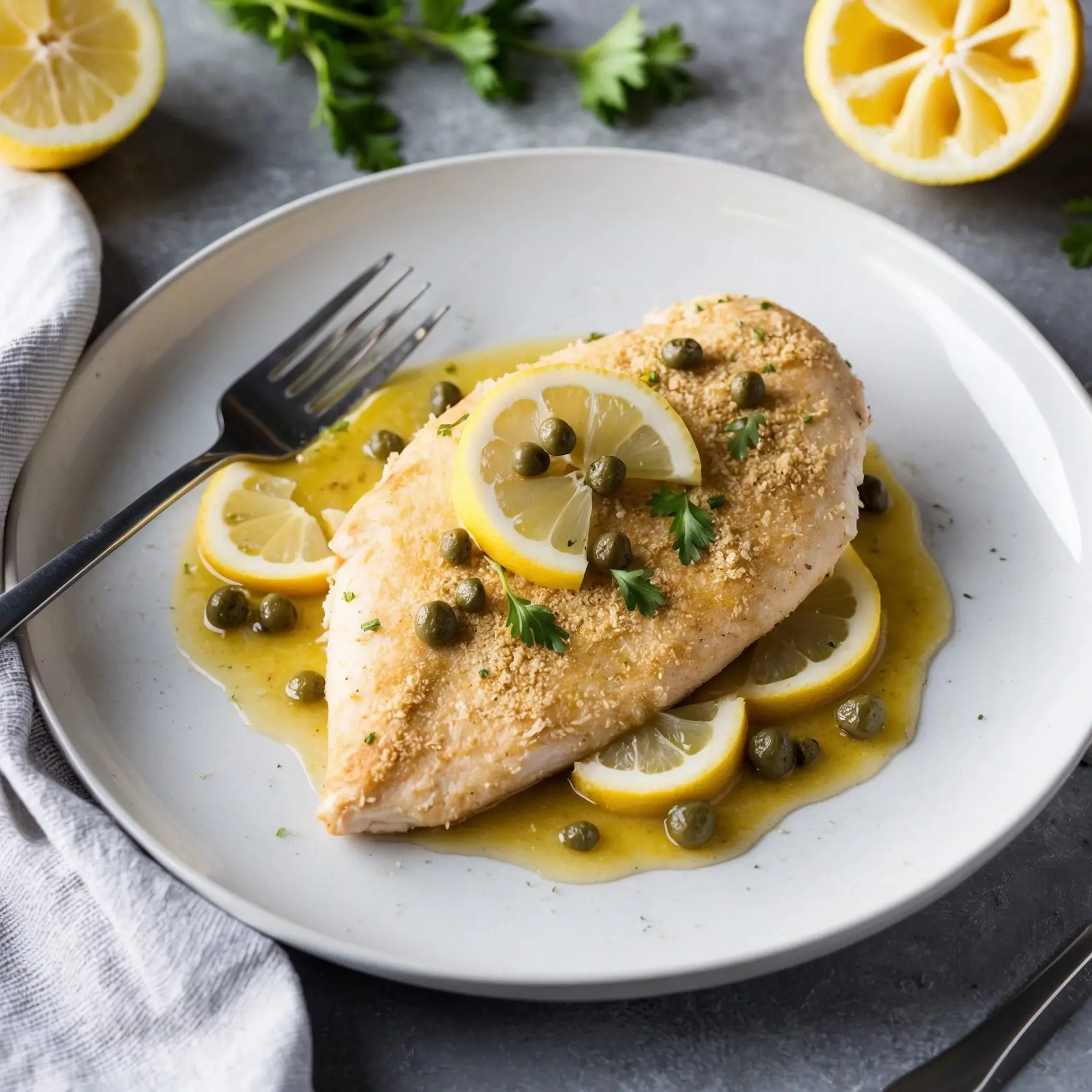 This Quick Chicken Piccata is a tangy buttery 2 - Easy Quick Recipe - Easy Quick Recipe This Quick Chicken Piccata is a tangy buttery